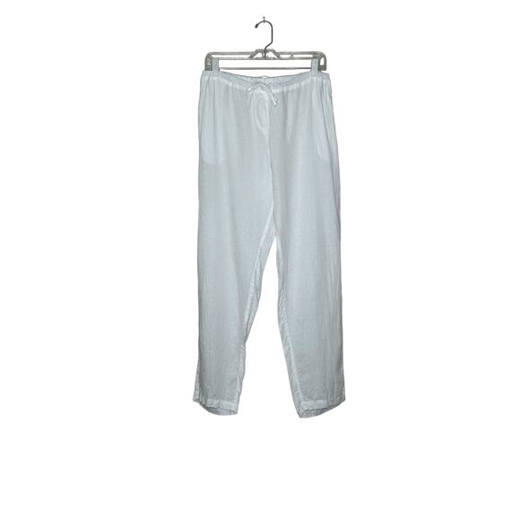 CP Shades Gorsuch white linen pull on pants size XL - Picture 5 of 11
